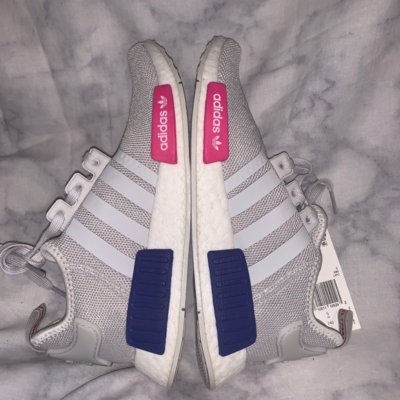 nmd blue and pink
